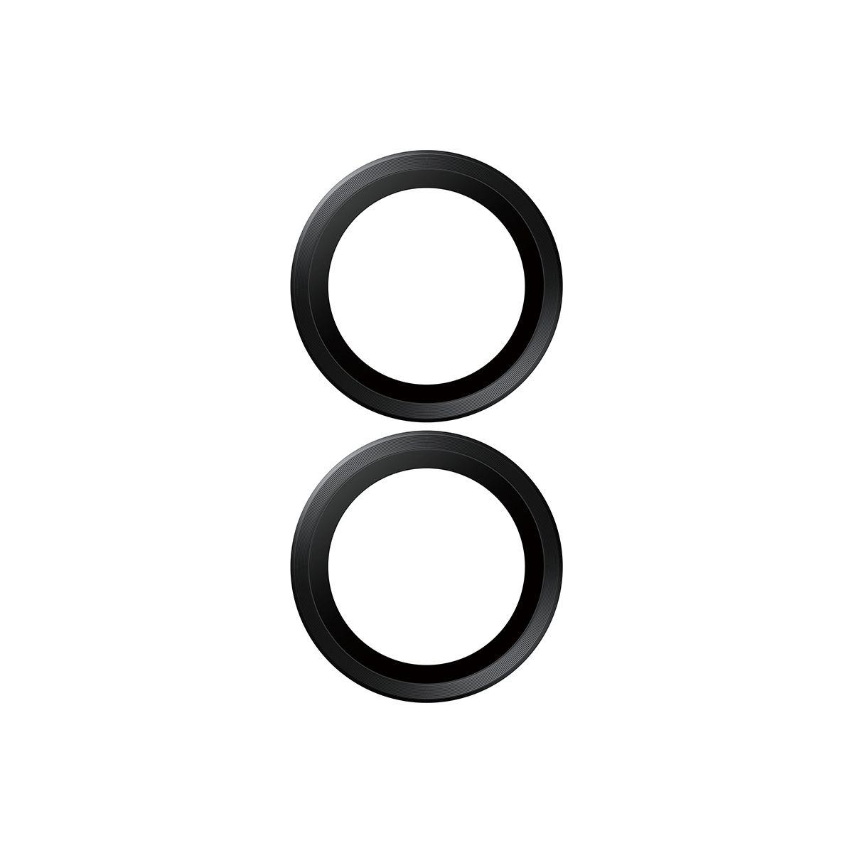 Protetor de Câmara PANZERGLASS Hoops (Apple - Vidro temperado, Silicone - Preto), miniatura 4