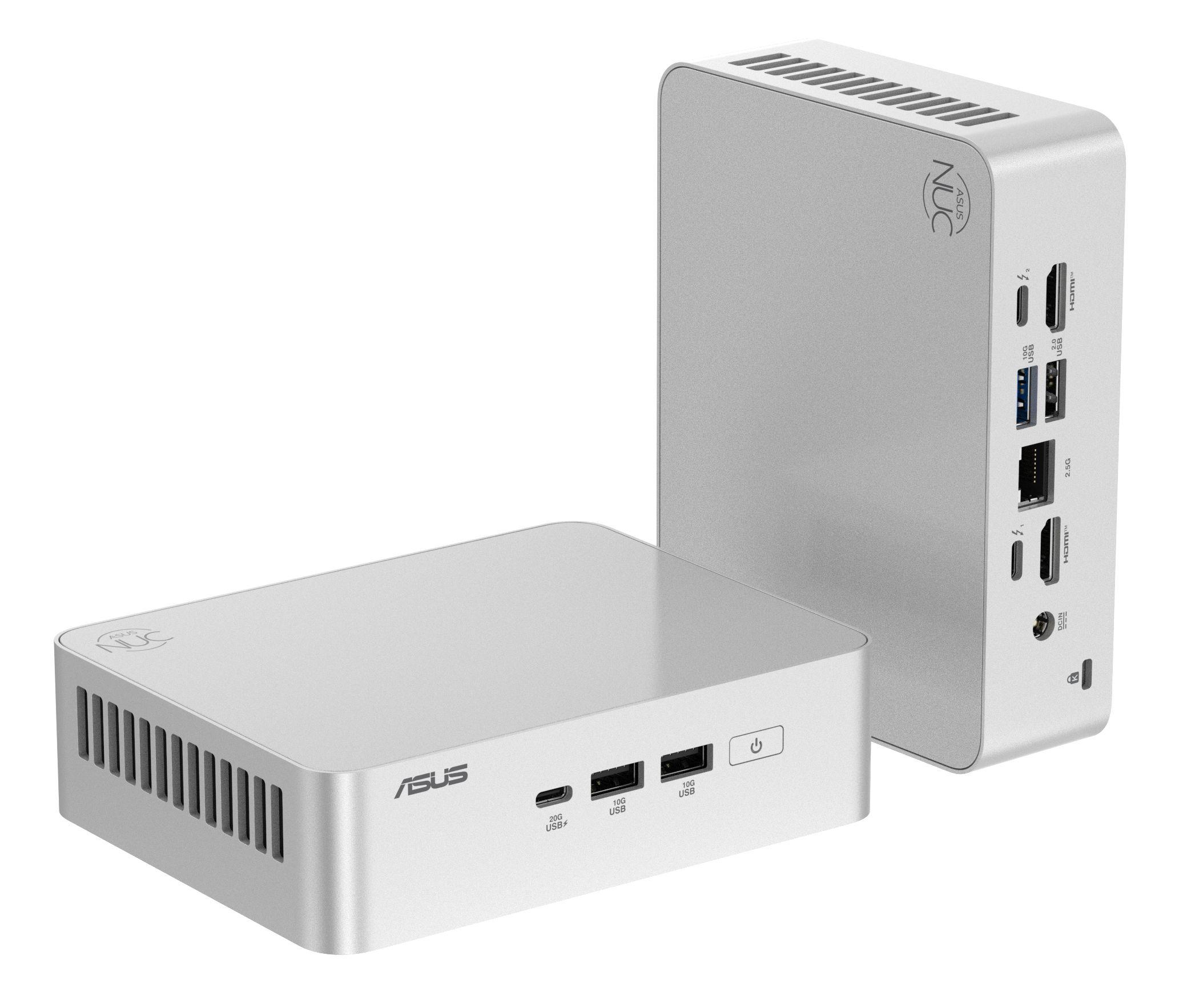 Mini PC Barebone ASUS NUC 15 Pro+ RNUC15CRSU500002 (Não Incluído - Intel Core Ultra 5 - 225H - Branco) — miniatura 12