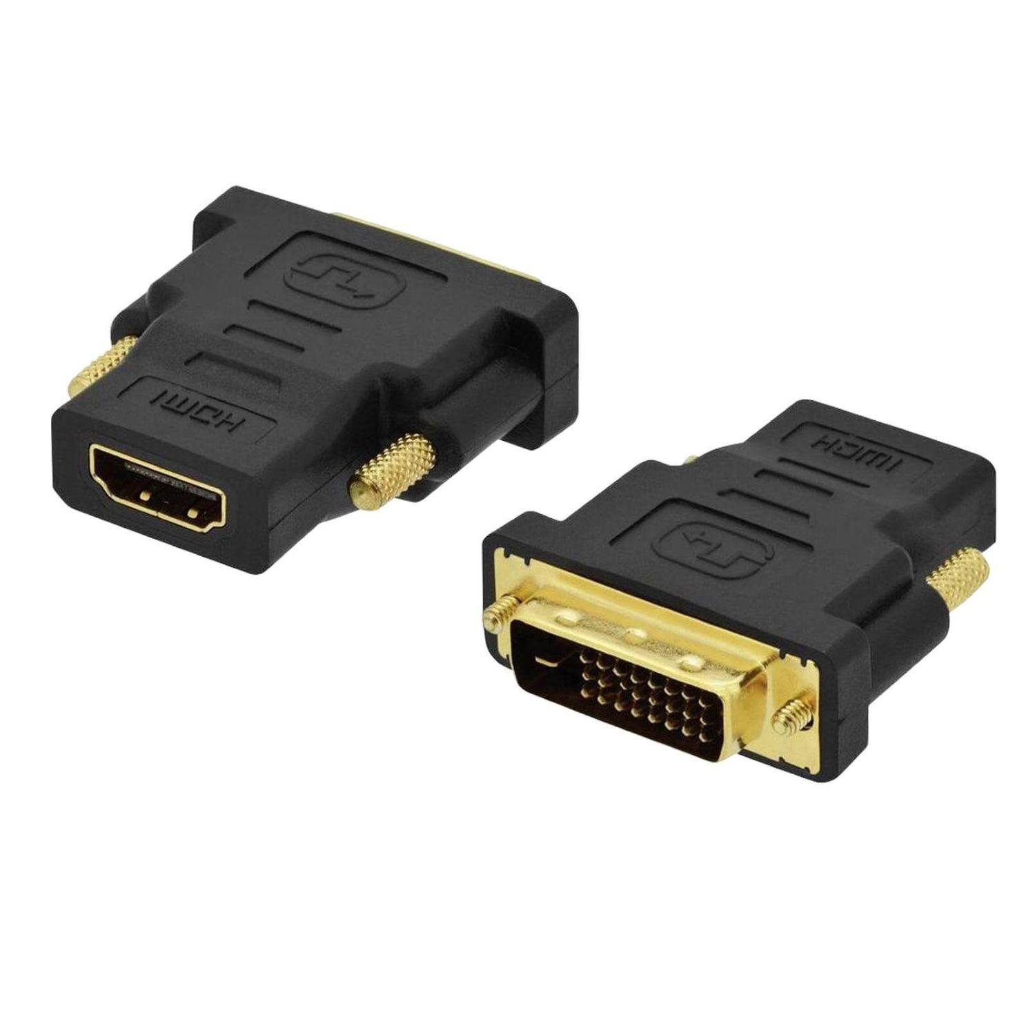Adaptador DVI-D para HDMI EWENT EC1371 (DVI-D 24+1 - Preto)