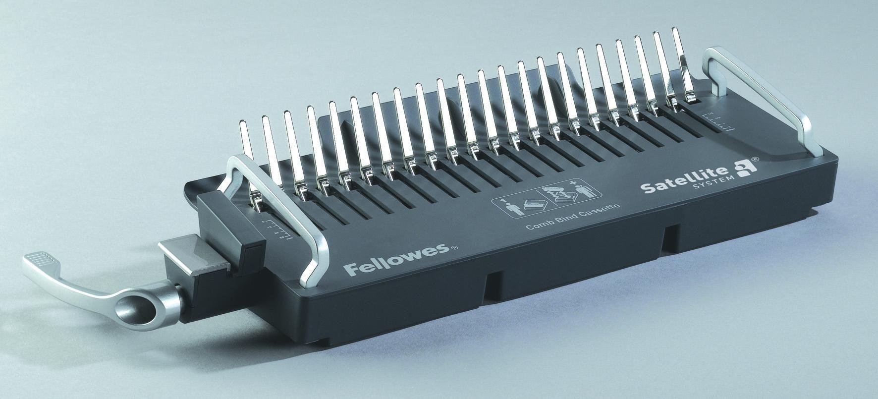 Encadernadora de Canutilho FELLOWES Galaxy E (Eléctrica - 500 Folhas - Preto e Prateado) — miniatura 2