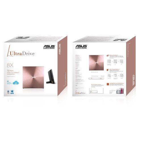 Gravador de DVD Externo ASUS SDRW-08U5S-U (Rosa), miniatura 2