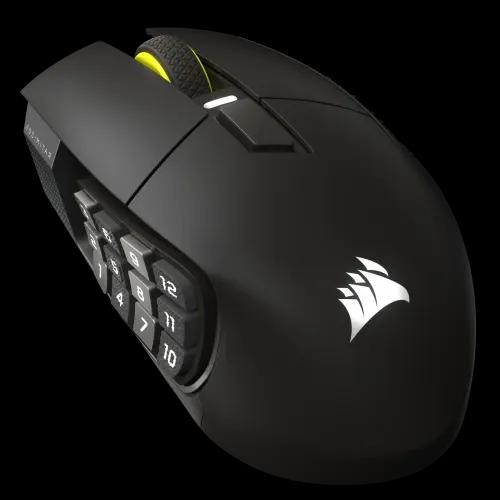 Rato CORSAIR Scimitar Elite Wireless SE (Mão direita - 33000 DPI - Ótico - Preto)