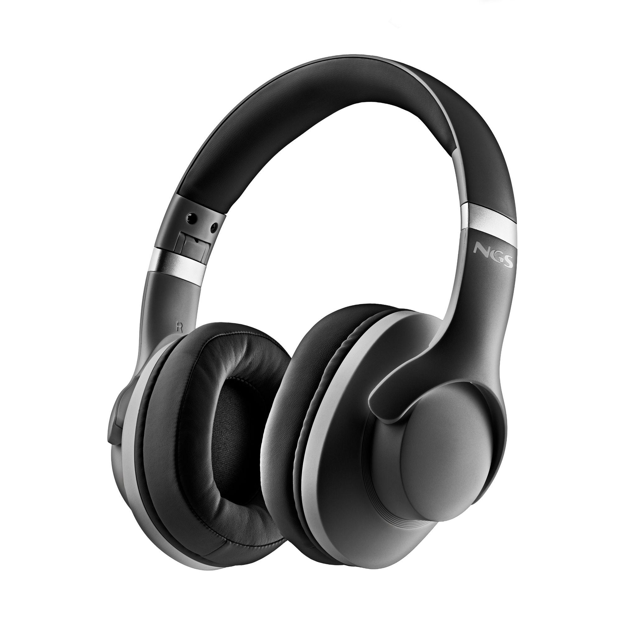 Auscultadores NGS Artica Storm (Binaural - Com fios e sem fios - Circum-aural - Preto)