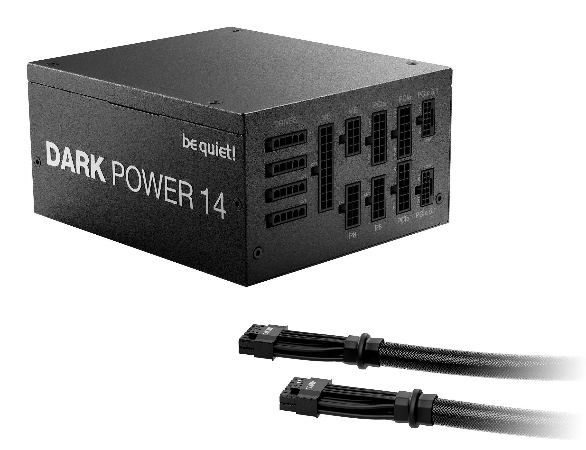 Fonte de Alimentação BE QUIET! Dark Power 14 1200W (ATX - 1200 W - 80 PLUS Titanium - Preto), miniatura 2