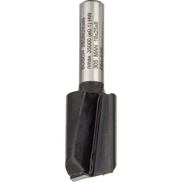 Fresa Reta BOSCH 2608628389 (Ø18 mm - Comprimento de trabalho 24,6 mm), miniatura 2