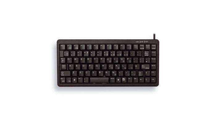 Teclado CHERRY G84-4100LCMDE-2 (Alemão - Mecânica Cherry ML - Mini - Preto)