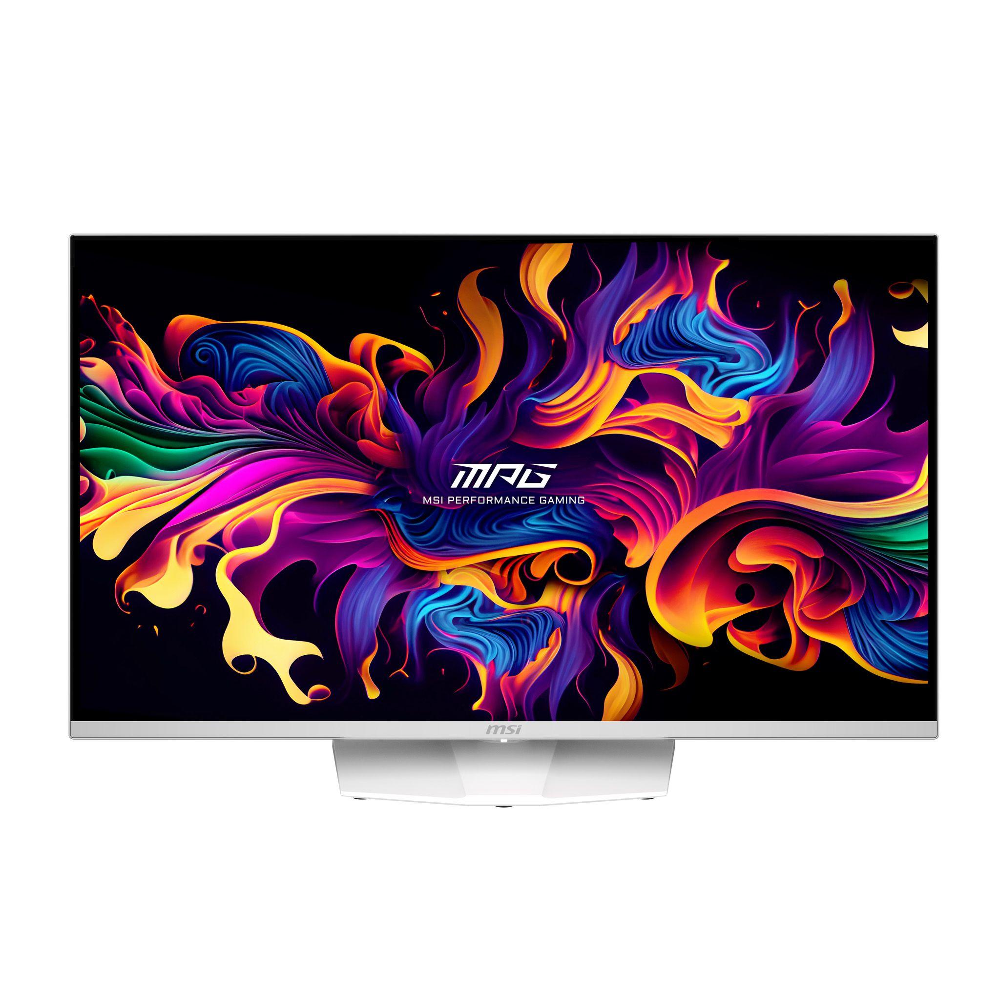 Monitor MSI MPG 321URXWDE QD-OLED (31,5" - QD-OLED - 240 Hz - Branco) — miniatura 3