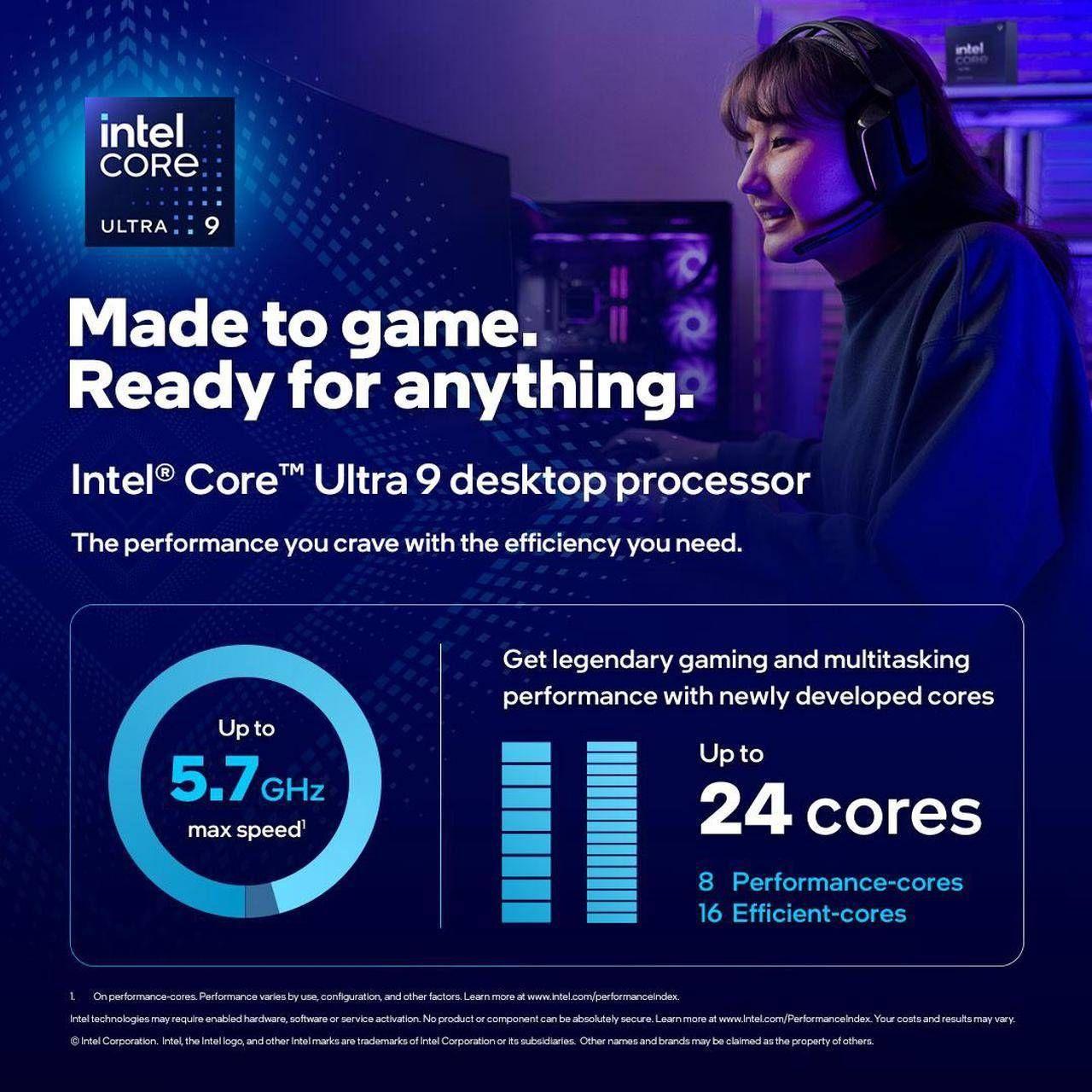 Processador INTEL Core Ultra 9 285K (LGA 1851 - 24 núcleos - 5,7 GHz) — miniatura 4