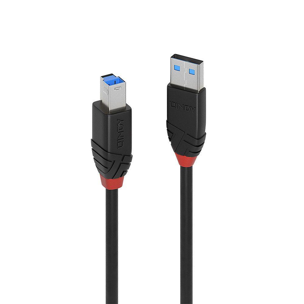 Cabo USB Ativo LINDY 43227 (10 m - USB B - USB A - Preto)