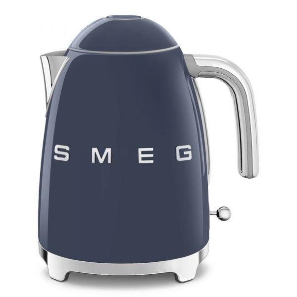 Jarro Elétrico SMEG KLF03NBEU (2400 W - 1,7 L - Altura 24,8 cm - Azul-marinho/Cromado)