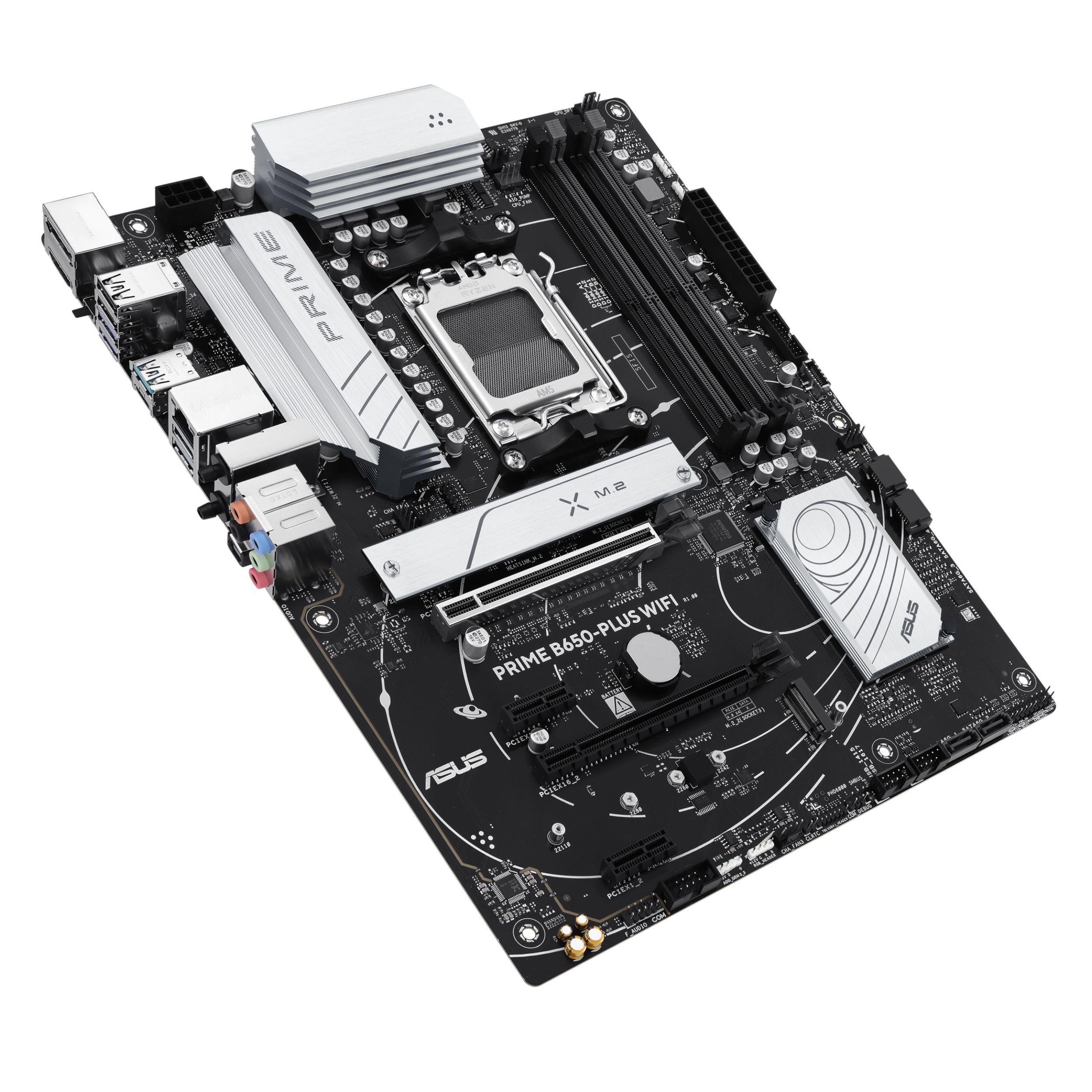 Motherboard ASUS PRIME B650-PLUS WIFI (AM5 - ATX - Duplo canal) — miniatura 5