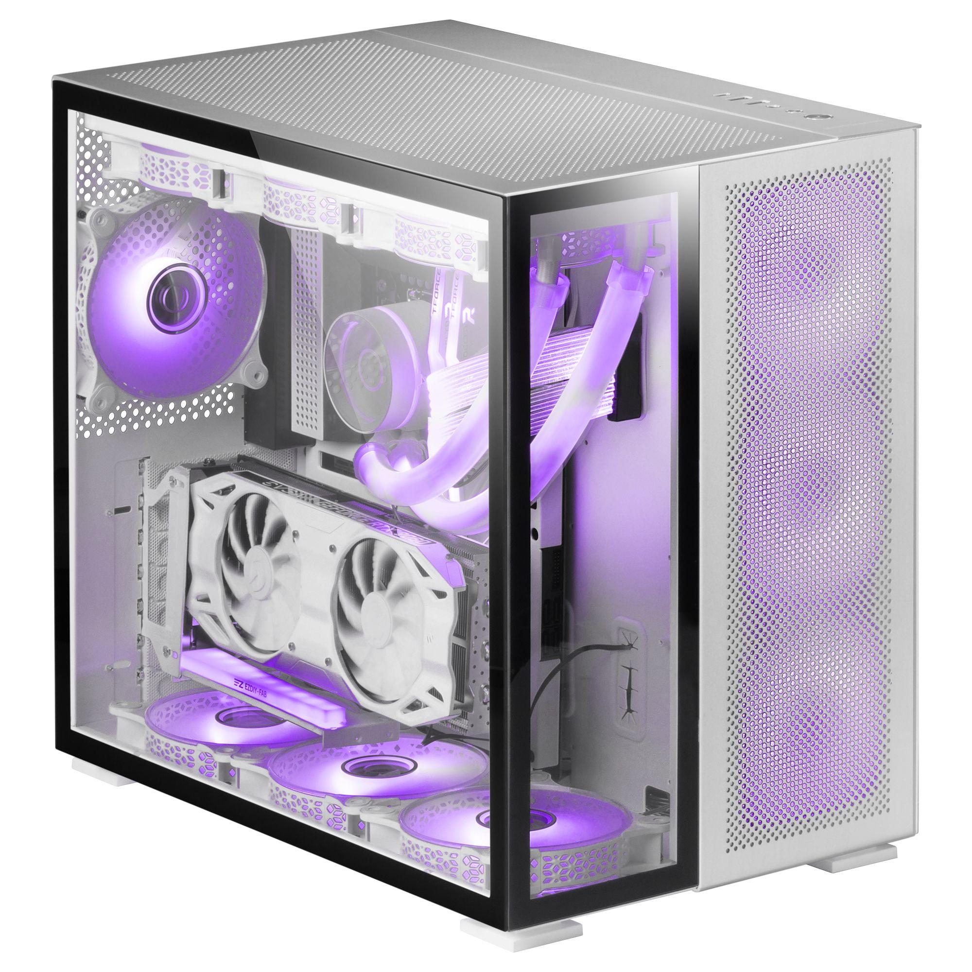 Caixa de Computador MARS GAMING MCNOVA (Torre - Vidro temperado, Alumínio - 16 cm - Alumínio e Preto) — miniatura 5