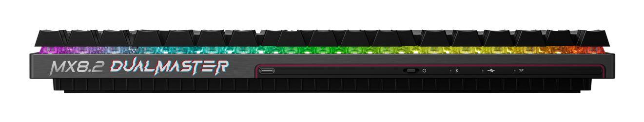 Teclado CHERRY XTRFY MX 8.2 Pro TMR Wireless (Alemão - Magnetic-mechanical key switch - Sem teclado numérico - Preto) — miniatura 2