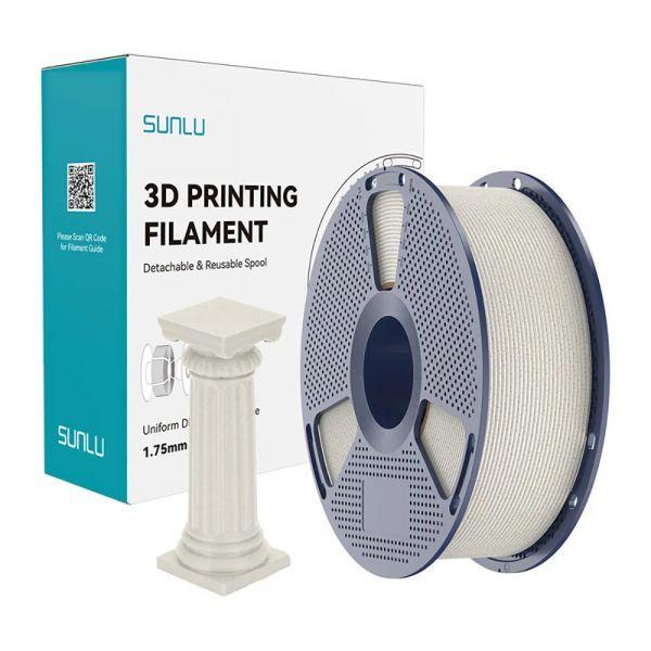 Filamento para Impressão 3D SUNLU PLA 85117 (Mármore Castanho)