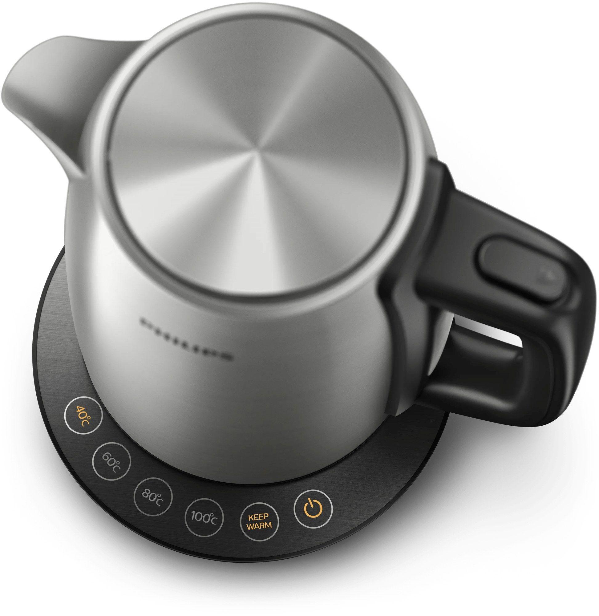 Jarro Elétrico PHILIPS Avance Collection HD9359/90 (2200 W - 1,7 l - Metal - Inox e Preto) — miniatura 3