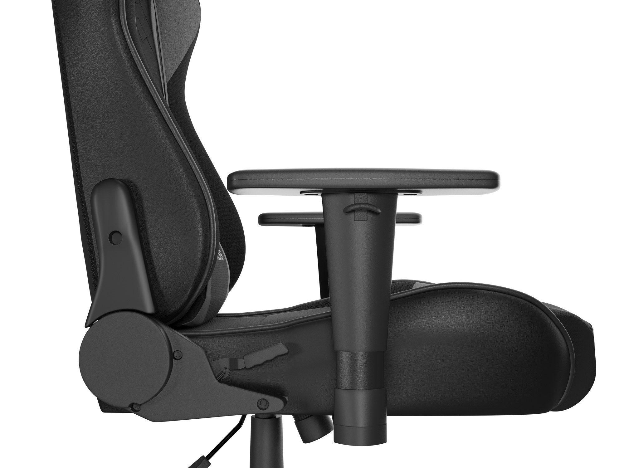 Cadeira Gaming GENESIS Nitro 440 G2 (120 kg - 133 cm - Tecido, Imitação de pele - Preto/Cinzento) — miniatura 6