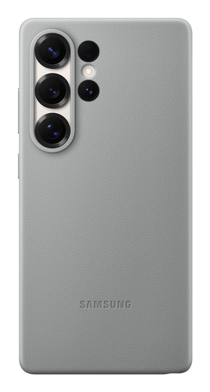 Capa SAMSUNG Kindsuit Galaxy S25 Ultra (Galaxy S25 Ultra - 6,9" - Imitação de pele - Cinzento)
