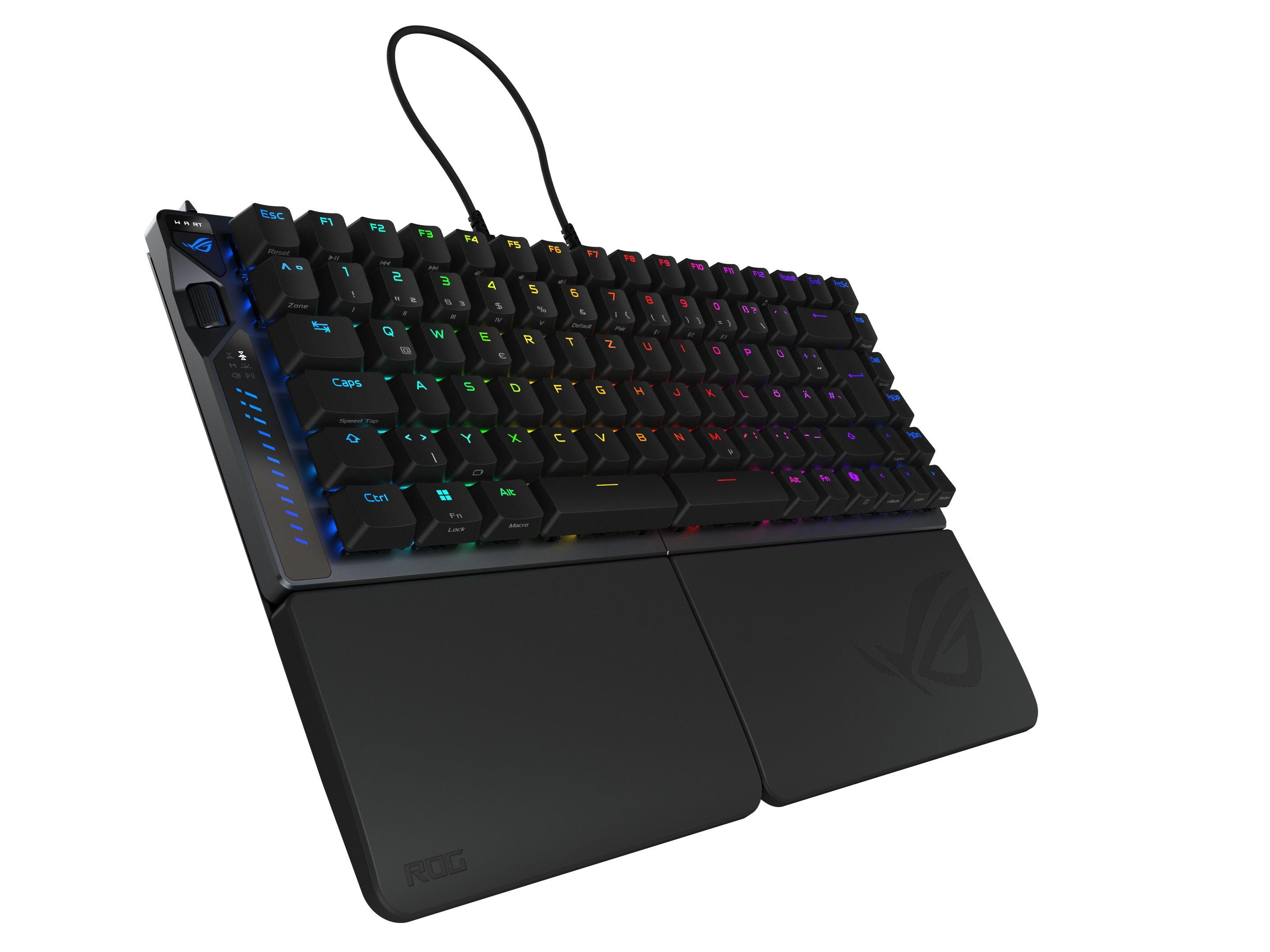 Teclado ASUS ROG Falcata (Alemão - Interruptor magnético-mecânico - 75% - Preto) — miniatura 2