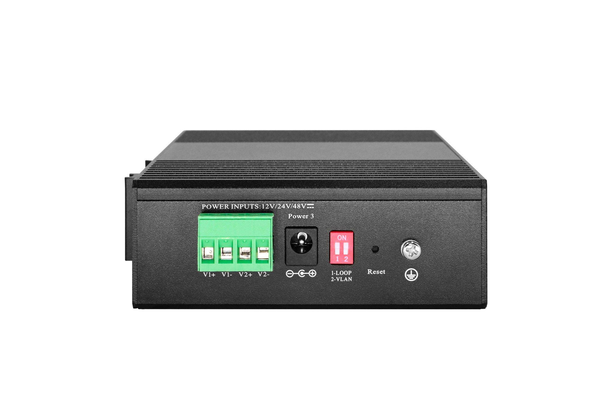 Switch Industrial LEVELONE IGS-2105P (Gigabit Ethernet - 1,5 MB - 10 Gbit/s), miniatura 3