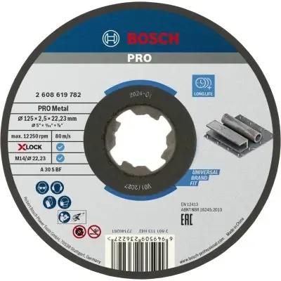 Disco de Corte para Metal BOSCH 2608619782 (Óxido de alumínio - Cinzento)