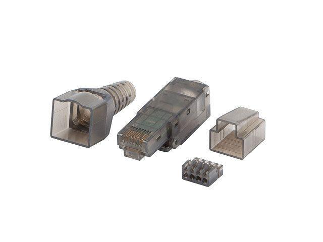 Ficha RJ45 LANBERG PLUA-6000TL (RJ-45 - Transparente)