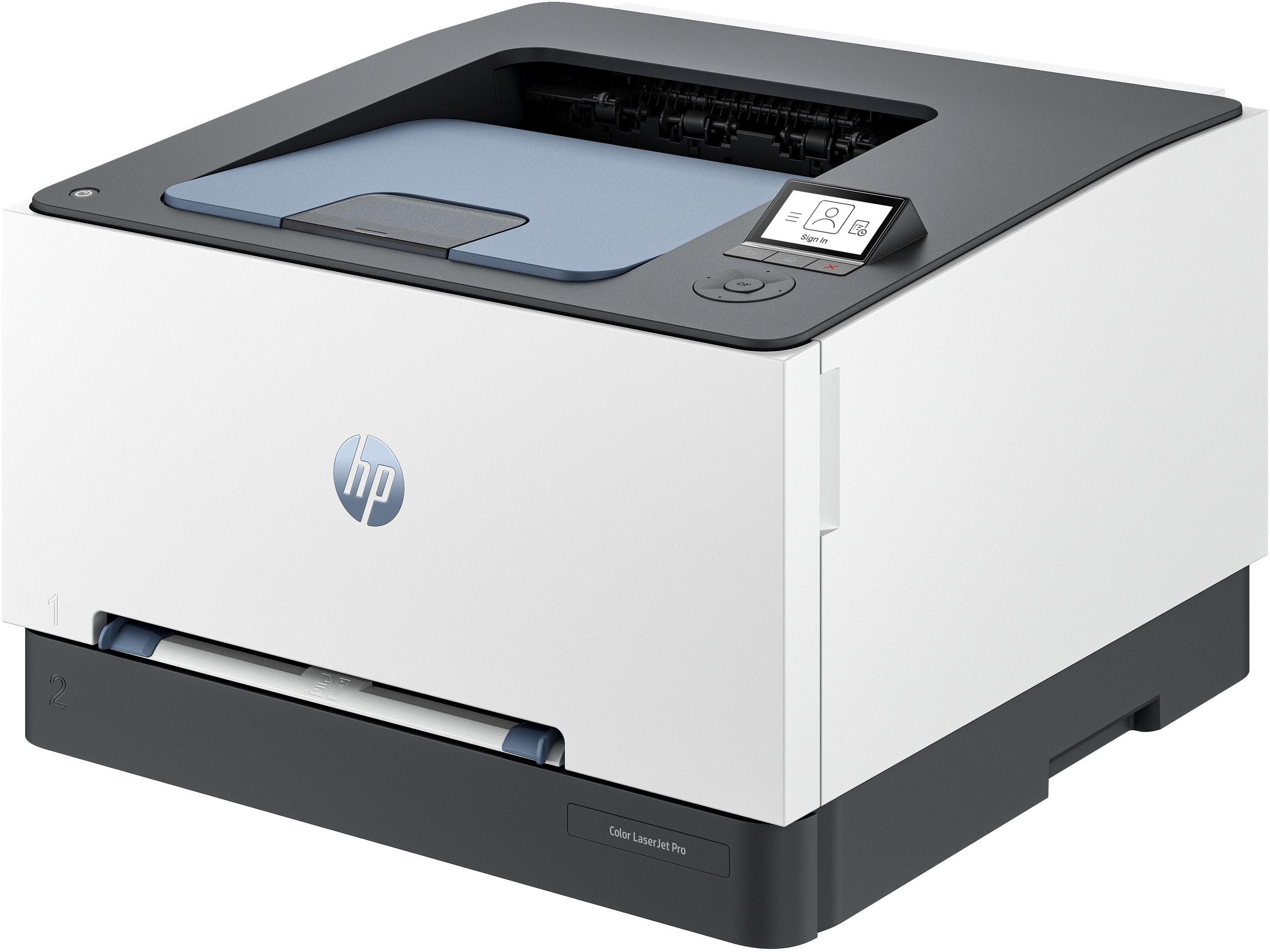 Impressora Laser a Cores HP Color LaserJet Pro 3202dn (A4 - Impressão a cores - 250 folhas - Cinzento/Branco) — miniatura 2