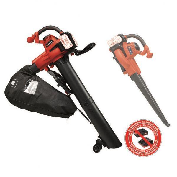 Soprador/Aspirador de Folhas EINHELL GE-CL 36/230 Li E-Solo (36 V - Bateria - Vermelho/Preto)