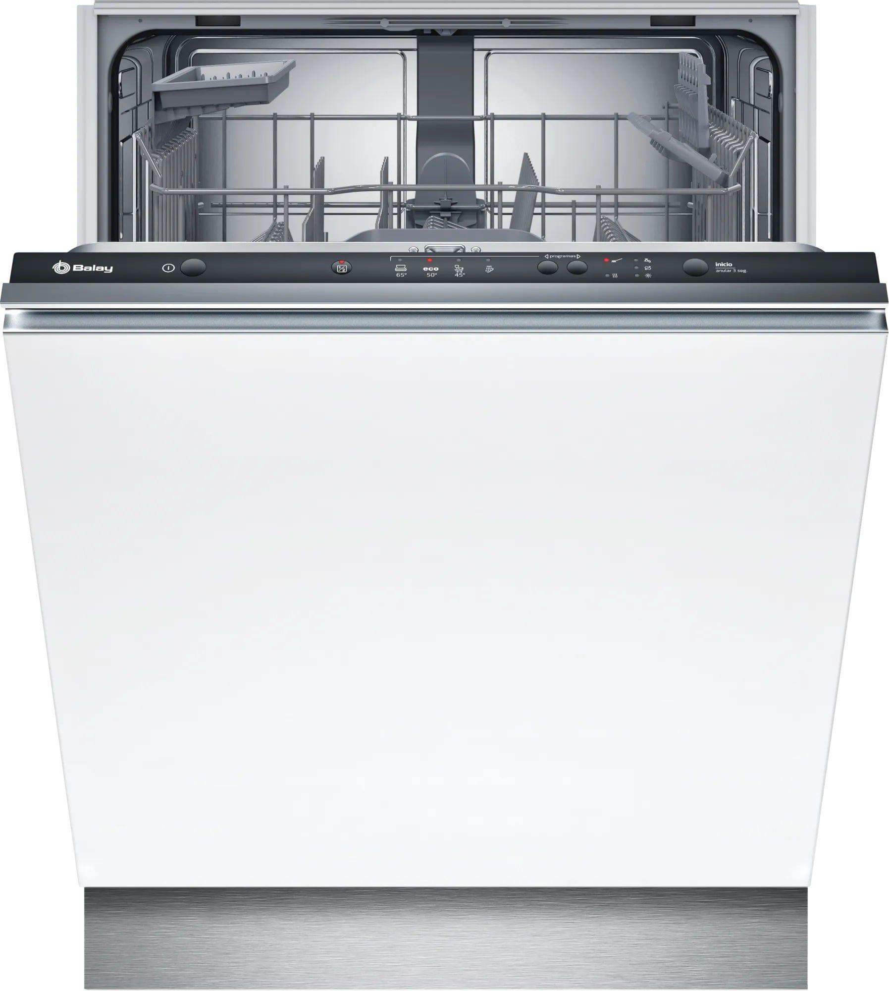 Máquina de Lavar Loiça Encastre BALAY 3VF304NP (12 talheres - C - Eco, Intensivo, Misto, Prewash - Branco)