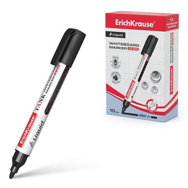 Marcador para Quadro Branco ERICHKRAUSE LW-600 (Preto)