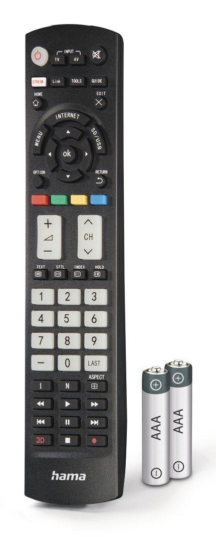 Comando para TV HAMA 00221064 (40" - Infravermelhos sem fios - Preto) — miniatura 4