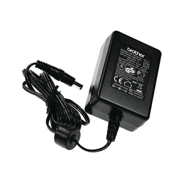 Adaptador de Corrente para Rotuladoras BROTHER AD-24ESEU (1,6 A - 9 V - Preto), miniatura 2