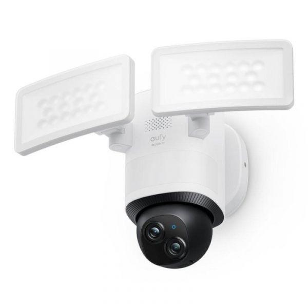 Câmara de Segurança com Projector EUFY Floodlight Cam E340 (Teto/parede - 3072 x 1620 pixels - IP65 - Preto e Branco) — miniatura 2