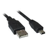Cabo USB SHARKOON USB 2.0 A-B Mini (2 m - Preto)