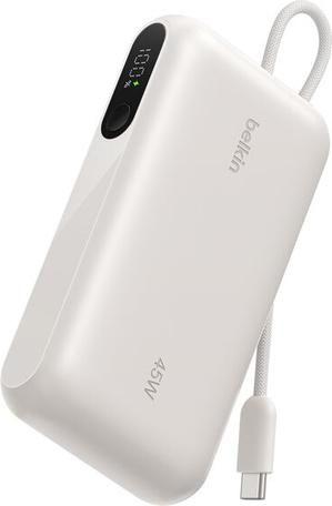 Bateria Externa BELKIN BPB029HQSA (10000 mAh - USB Tipo-C - Areia)