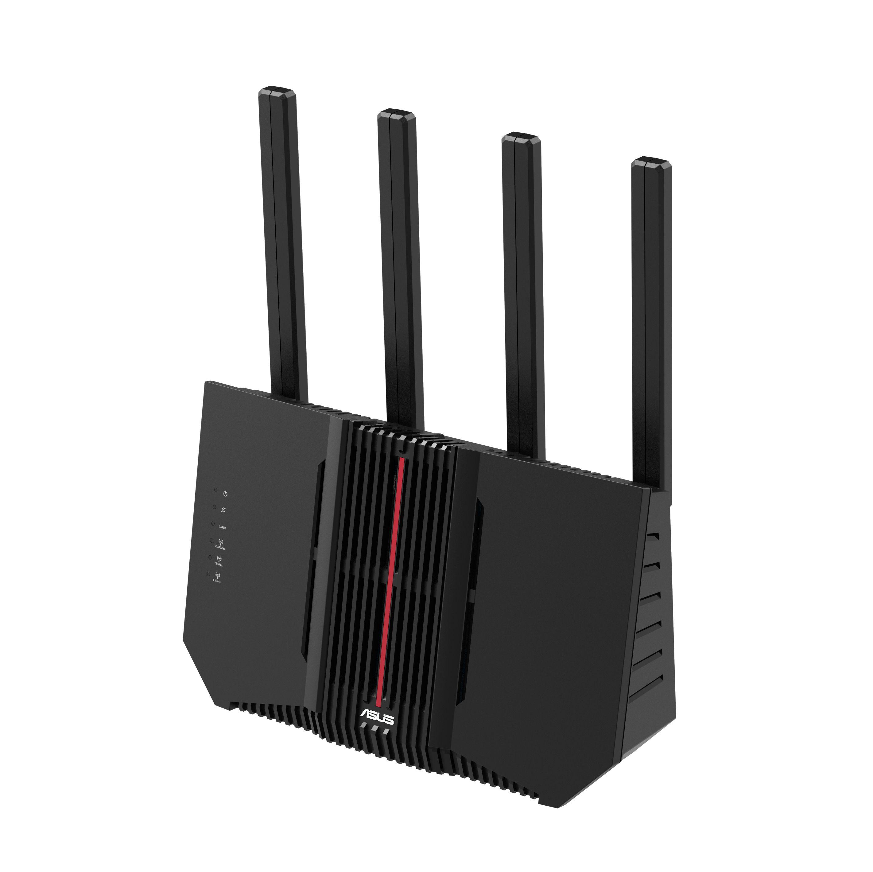 Router ASUS RT-BE92U (Wi-Fi 7 - 5764 Mbit/s - Tri-band - Preto), miniatura 4
