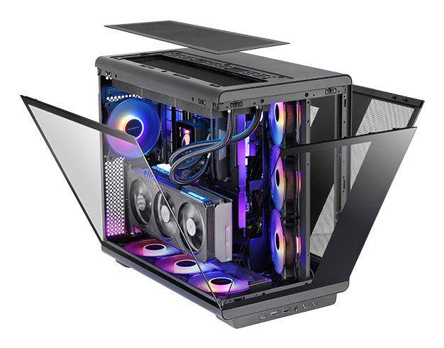 Caixa ATX MARS GAMING MC-REV (ATX, Micro ATX, Mini-ITX - Tower - 15,7 cm - Preto) — miniatura 3