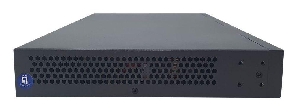 Switch Gerido PoE+ LEVELONE GTP-2871DP (Gigabit Ethernet - 1,5 MB - 128 Gbit/s - Cinzento) — miniatura 2