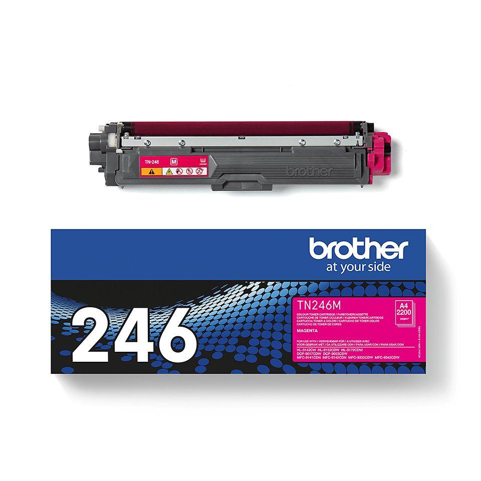 Toner BROTHER TN-246M (2200 páginas - Magenta), miniatura 3