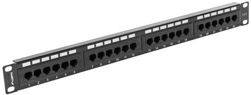 Painel de Ligações LANBERG PPU6-1024-B (Preto), miniatura 3