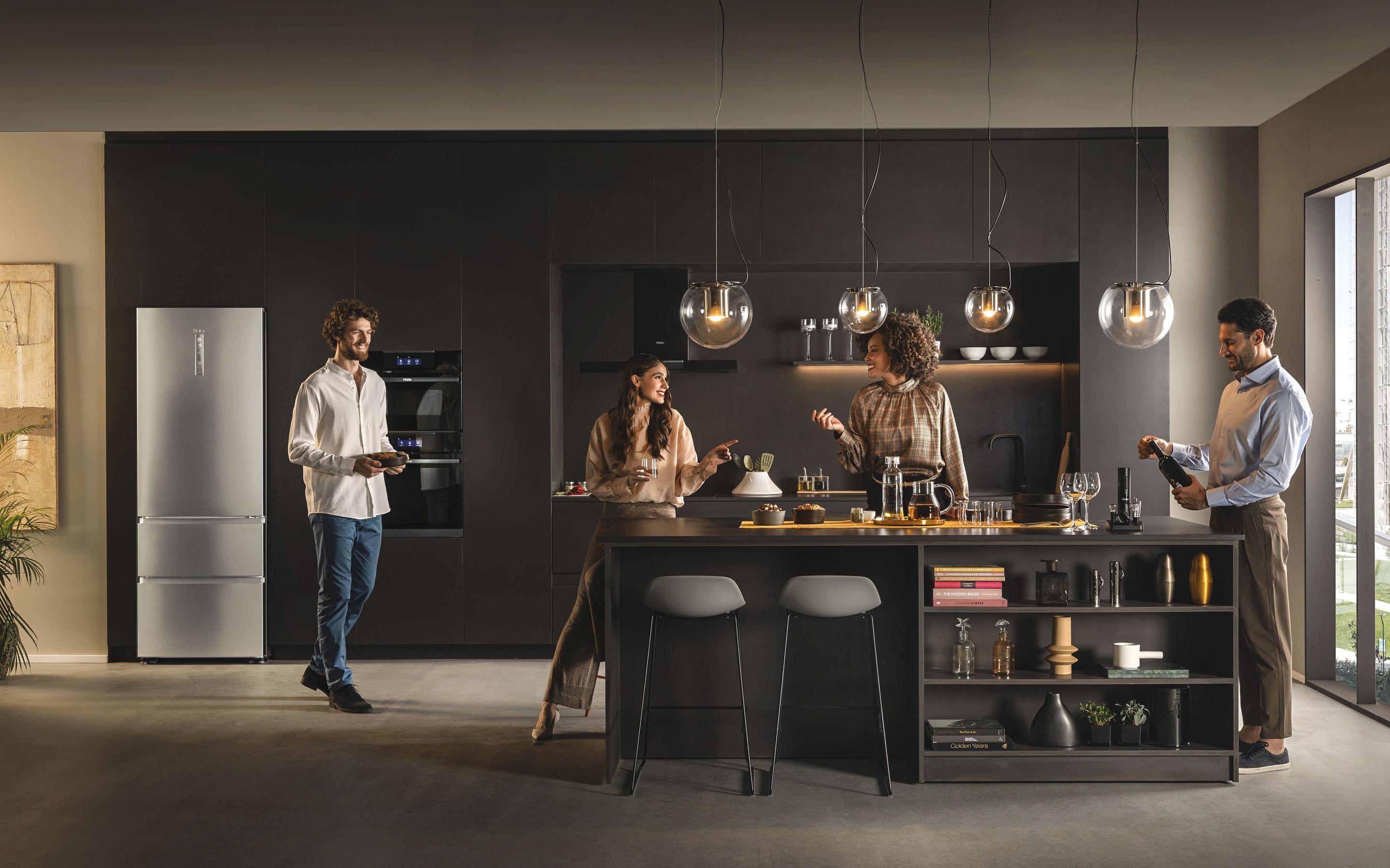 Frigorífico Combinado Independente HAIER HTW7720BNMM (486 l - hOn - 200,6x70x67,5 cm - Prateado) — miniatura 14