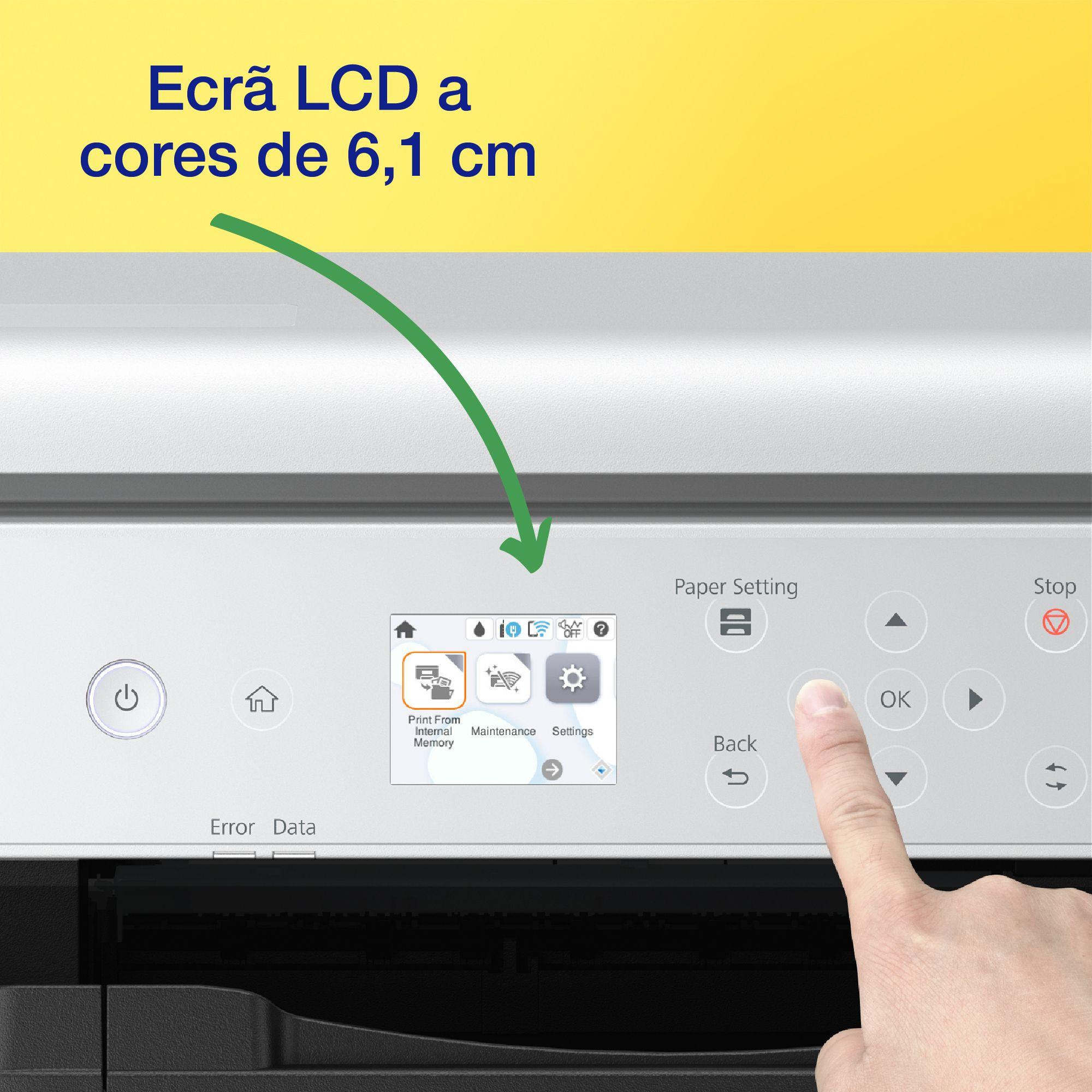 Impressora Jato de Tinta EPSON WorkForce Pro WF-C5390DW (A4 - Jato de tinta a cores - 330 folhas - Preto/Branco) — miniatura 8
