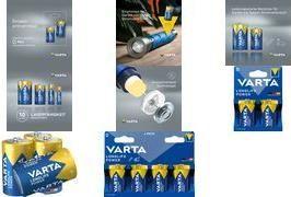 Pilhas Alcalinas VARTA Longlife Power D Mono (D/LR20 - 2 unidades - 1,5 V)
