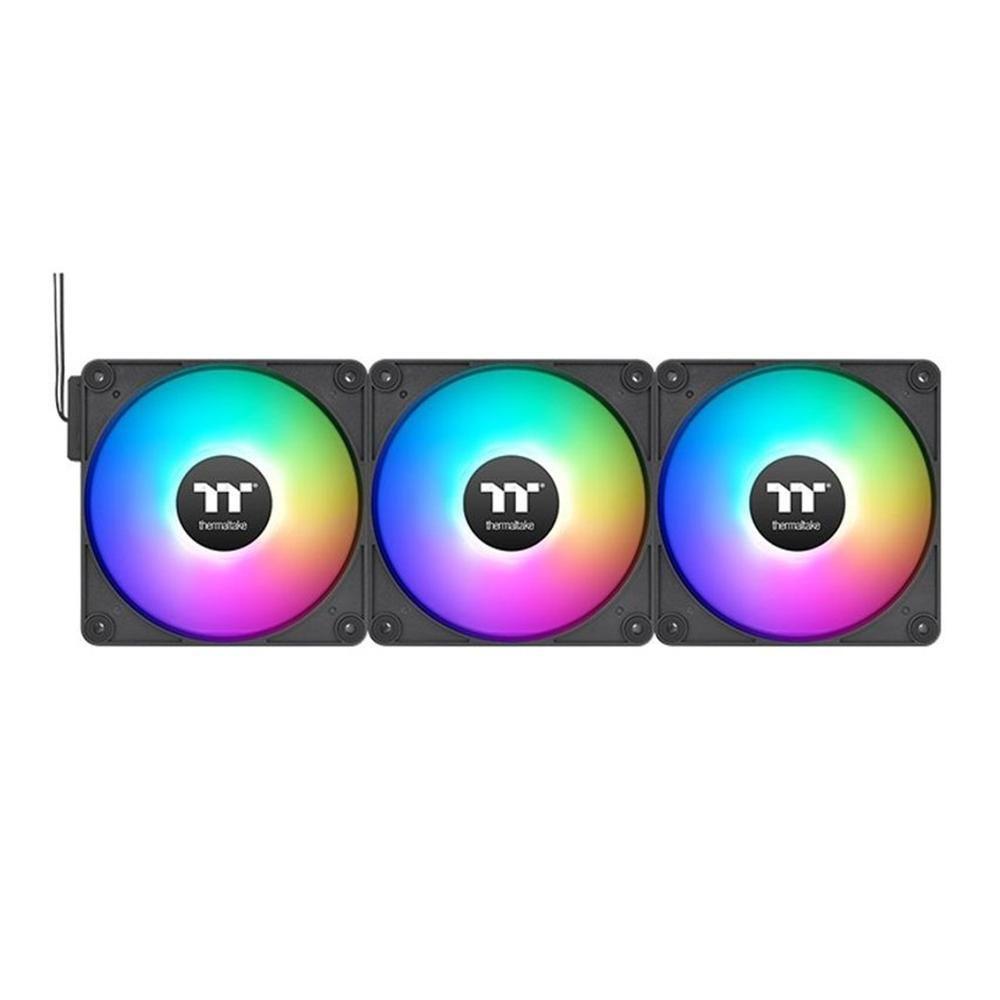 Ventoinhas de Caixa PC THERMALTAKE CT120 EX ARGB (ARGB - Preto)