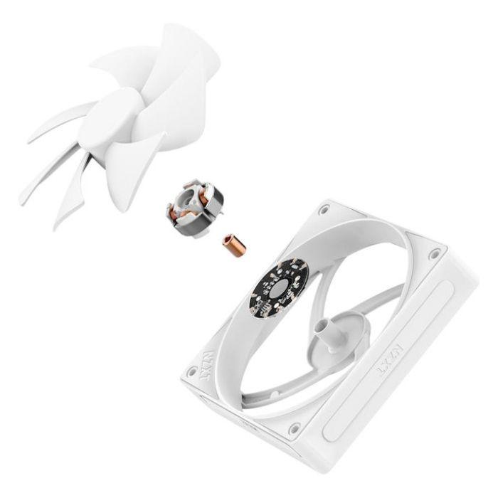 Ventoinha para Caixa de PC NZXT F120P Static Pressure V2 (Plástico, borracha - Branco) — miniatura 4
