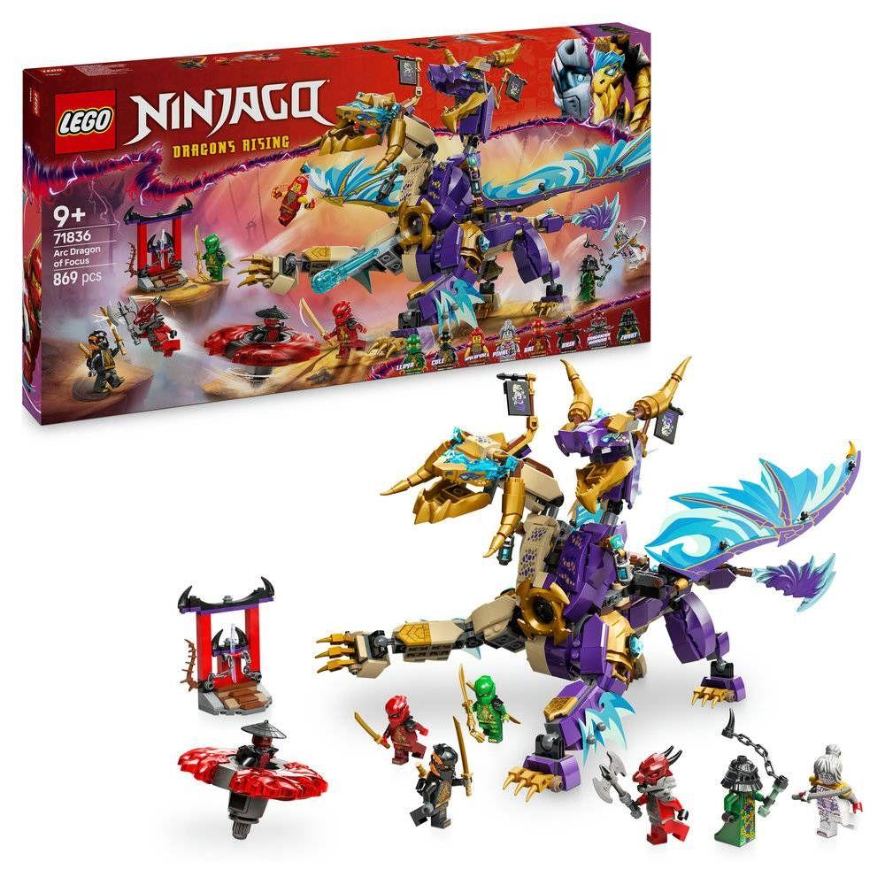 LEGO 71836 Ninjago Dragão Elétrico da Concentração (9+ anos - 869 peças), miniatura 3