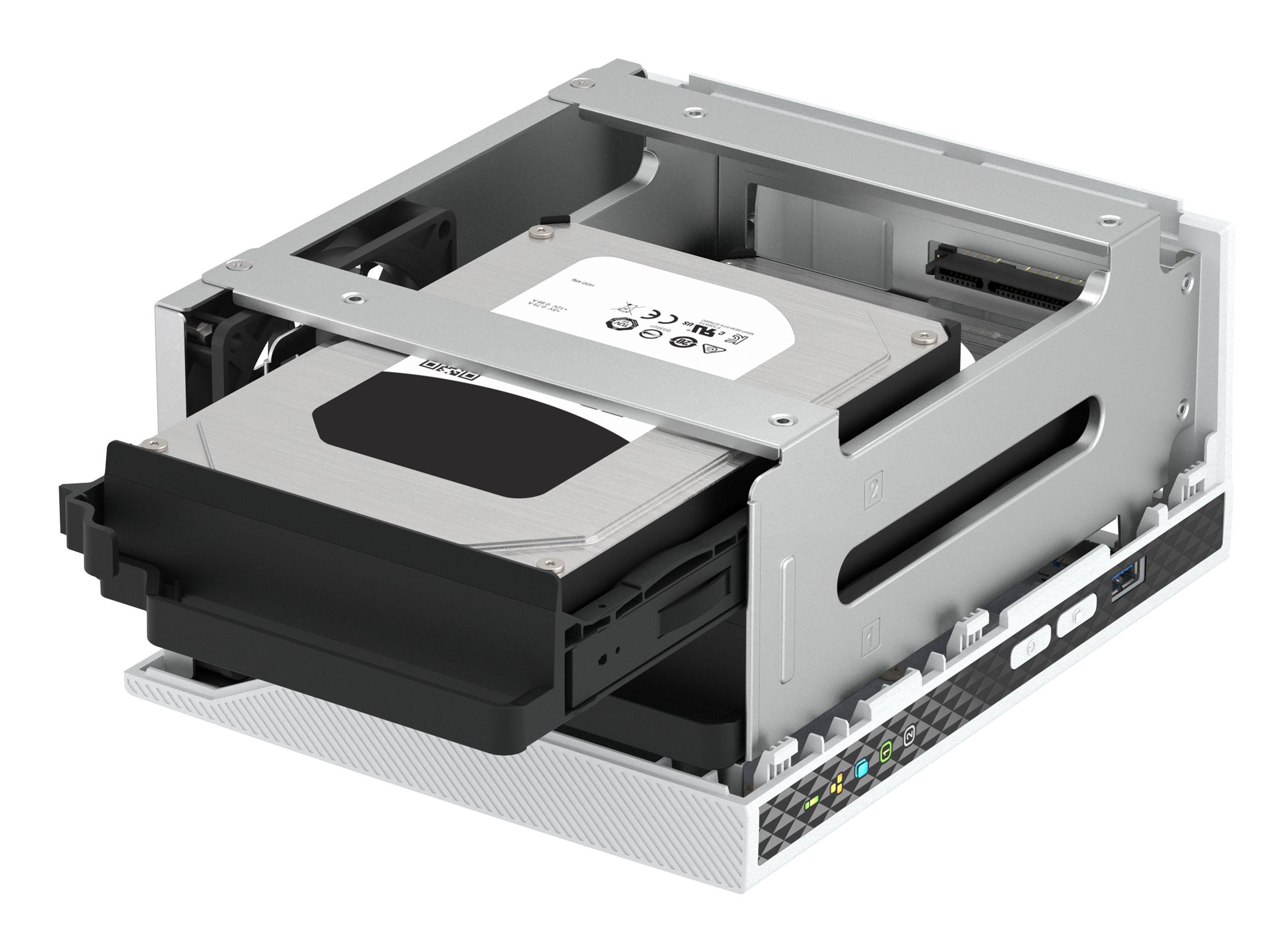 NAS QNAP TS-233 (Serial ATA II, Serial ATA III - 2 GB - 2 baias - Branco) — miniatura 5