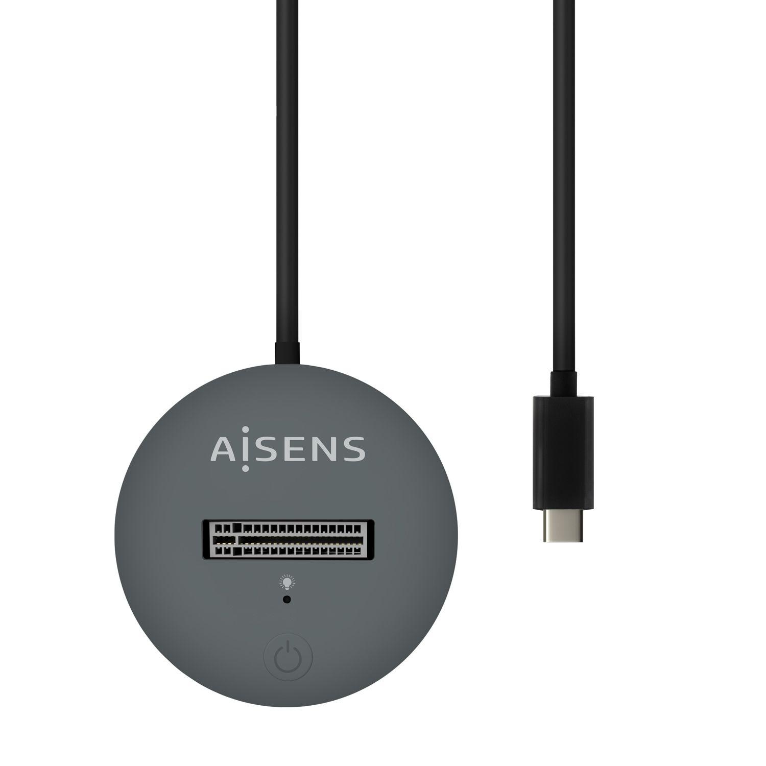 Docking Station M.2 AISENS ASUC-M2D014-GR (2 TB - M.2 - SATA - Cinzento) — miniatura 2