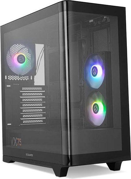 Caixa PC NOX Hummer Ether (ATX, ITX, Mini-ATX - Midi Tower - ATX, Mini-ATX, ITX - Preto) — miniatura 5