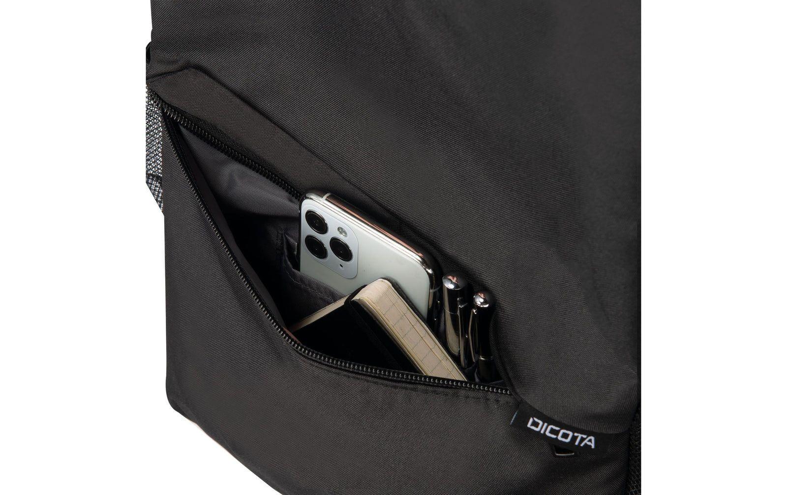 Mochila para Portátil DICOTA Backpack ONE (20 L - PET reciclado - Preto), miniatura 5