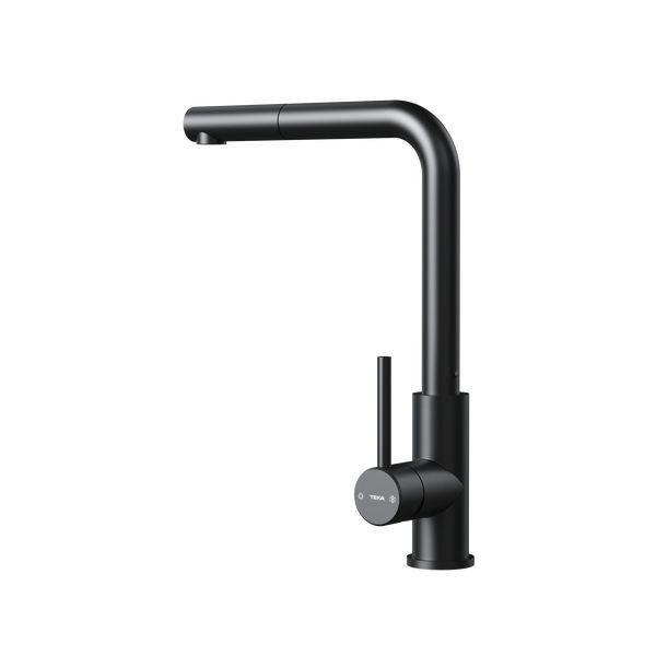 Torneira Misturadora Monocomando TEKA Maestro Uni 9331 BK Total (Aço inoxidável AISI 304 - Preto) — miniatura 3